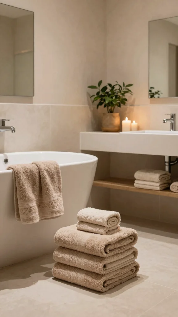 13 Basement Bathroom Ideas for a Stylish Functional Lower Level - 4. Embrace a Spa-Like Aesthetic 1