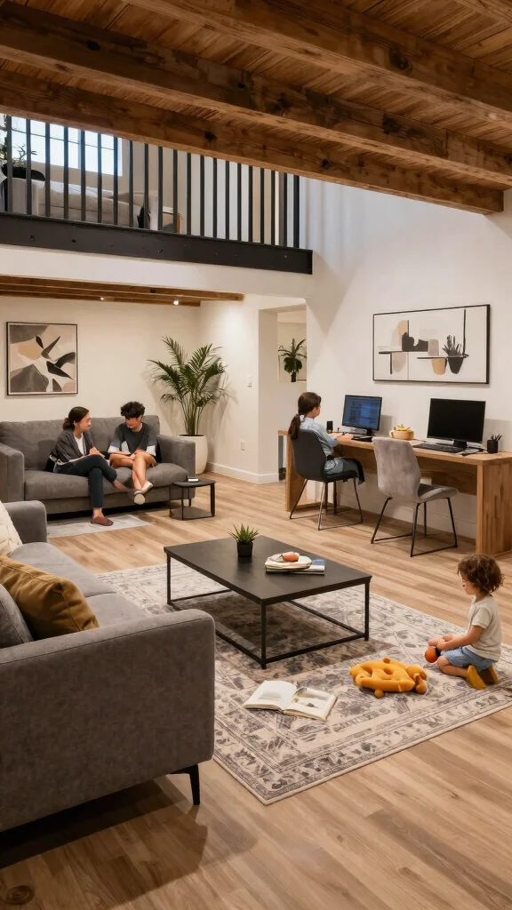 13 Basement Finishing Ideas for a Polished Beautiful Lower Level - 11. Consider Open Layouts 1