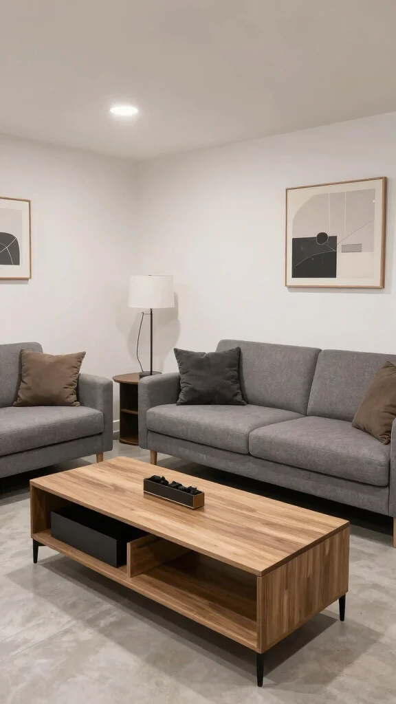 13 Basement Finishing Ideas for a Polished Beautiful Lower Level - 6. Incorporate Multi-Functional Furniture 1