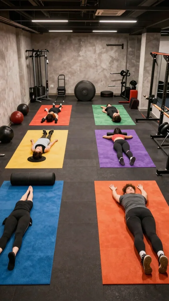 13 Basement Gym Ideas for a Functional Motivating Home Workout Space - 11. Customizable Workout Zones 1