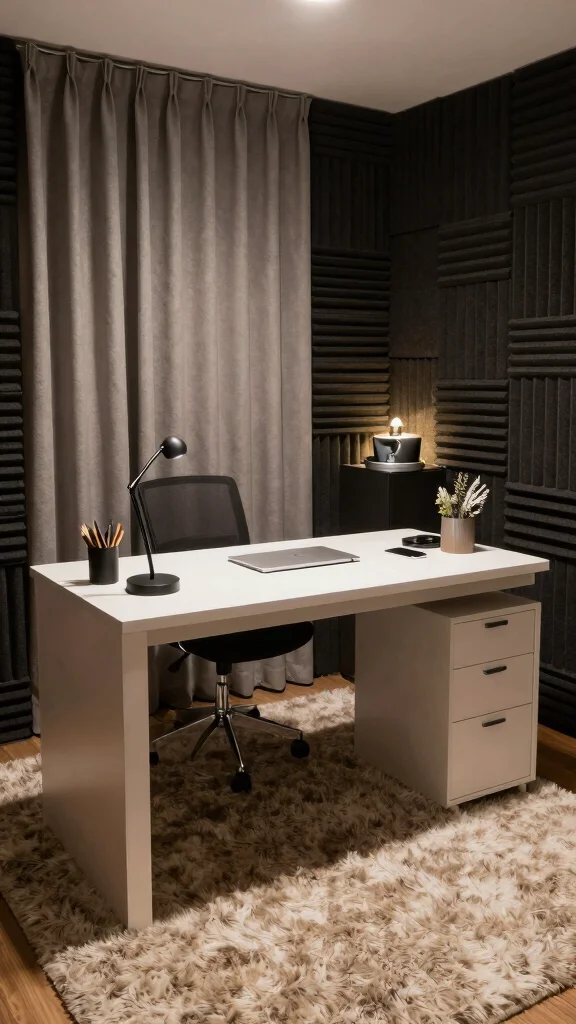 13 Basement Office Ideas for a Productive Stylish Home Workspace - 12. Create a Focus Zone 1