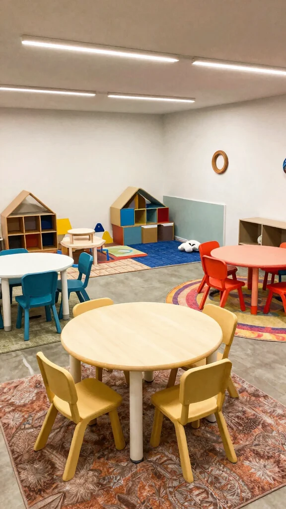 13 Basement Playroom Ideas for a Fun Safe Organized Kids Space - 13. Flexible Play Areas 1