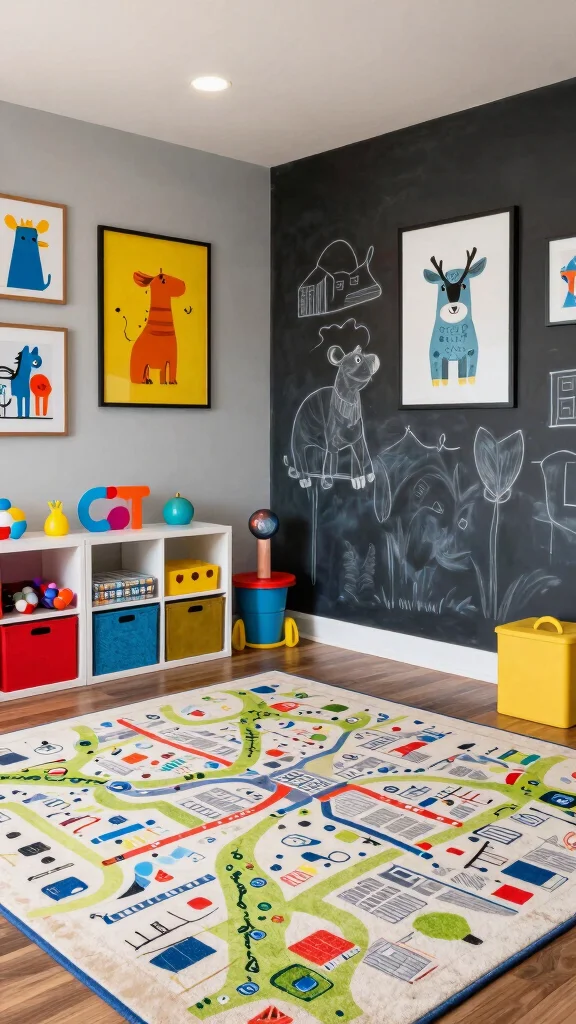 13 Basement Playroom Ideas for a Fun Safe Organized Kids Space - 5. Fun Decor Ideas 1