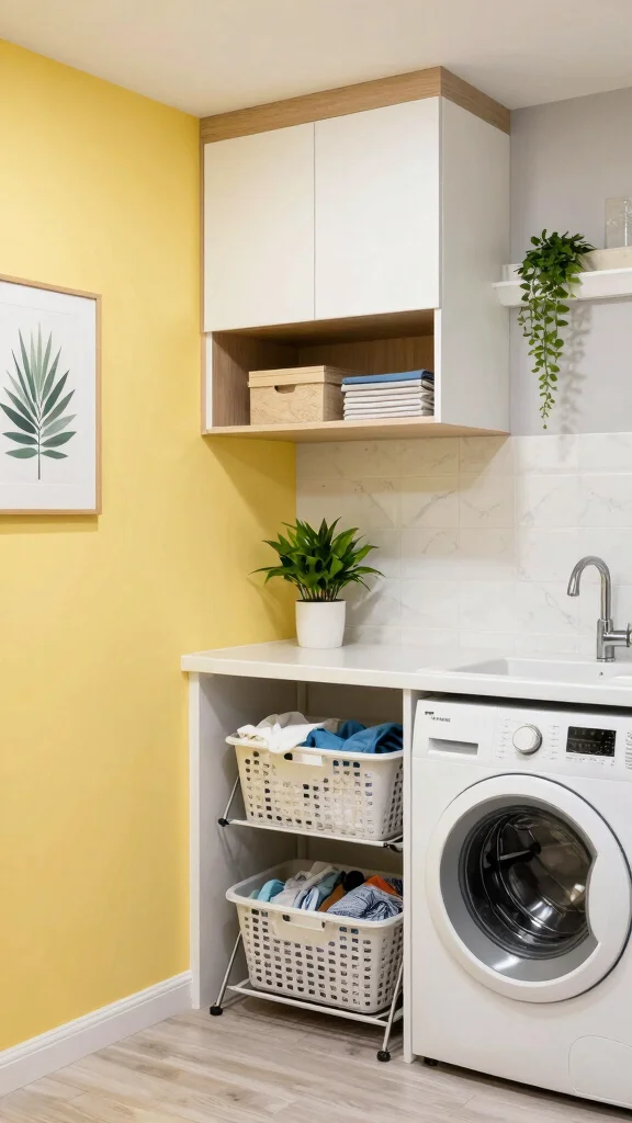13 Basement Renovation Ideas That Add Value and Beauty to Your Home - 7. Functional Laundry Room 1