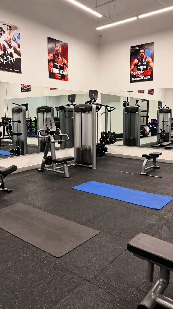 13 Basement Renovation Ideas That Add Value and Beauty to Your Home - 9. Modern Gym Retreat 1
