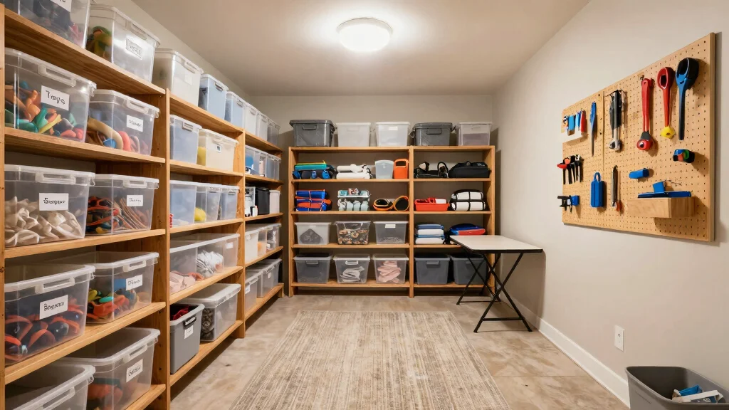 13 Basement Storage Room Ideas for a Functional Organized Space