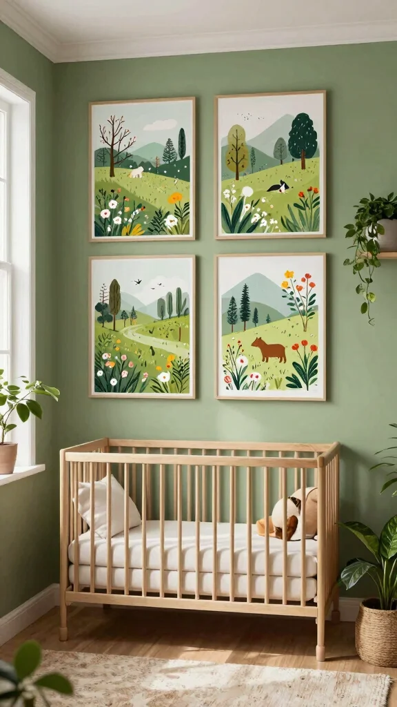 13 Nursery Art Print Ideas for a Curated Beautiful Baby Room Display - 6. Nature's Wonders 1