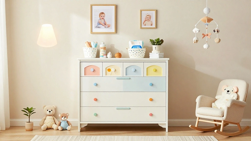 13 Nursery Dresser Organization Ideas for a Tidy Functional Baby Room
