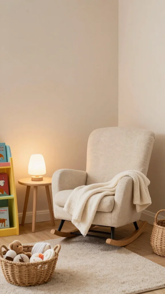 13 Nursery Ideas for Twins for a Functional Beautiful Shared Baby Room - 10. Cozy Nooks for Bonding and Feeding 1