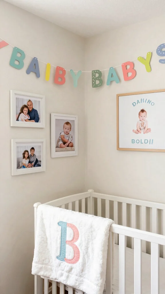 13 Nursery Layout Ideas for Every Room Size and Furniture Arrangement - 8. Personalized Touches 1
