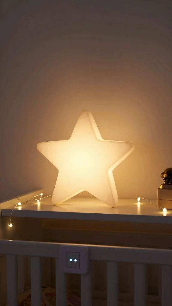 13 Nursery Layout Ideas for Every Room Size and Furniture Arrangement - 9. Creative Lighting Solutions 1