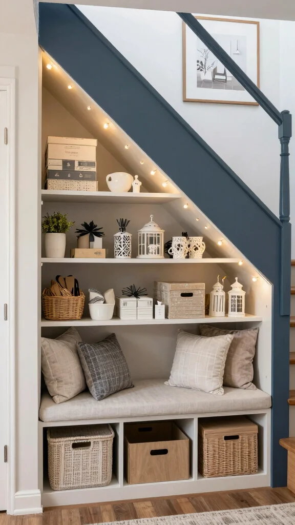 13 Storage Room Layout Ideas for Every Shape, Size, and Organization Style - 2. Under-the-Stairs Storage Solutions 1