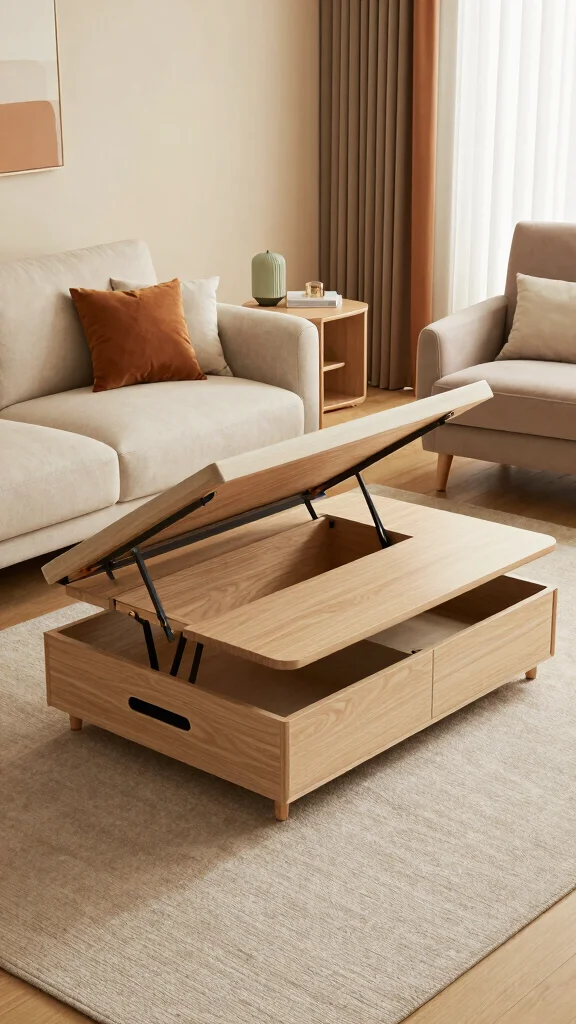 13 Storage Room Layout Ideas for Every Shape, Size, and Organization Style - 3. Multi-Functional Furniture 1