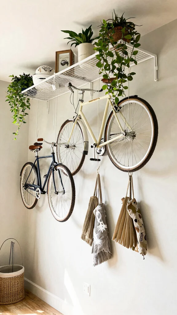 13 Storage Room Layout Ideas for Every Shape, Size, and Organization Style - 9. Utilize the Ceiling Space 1