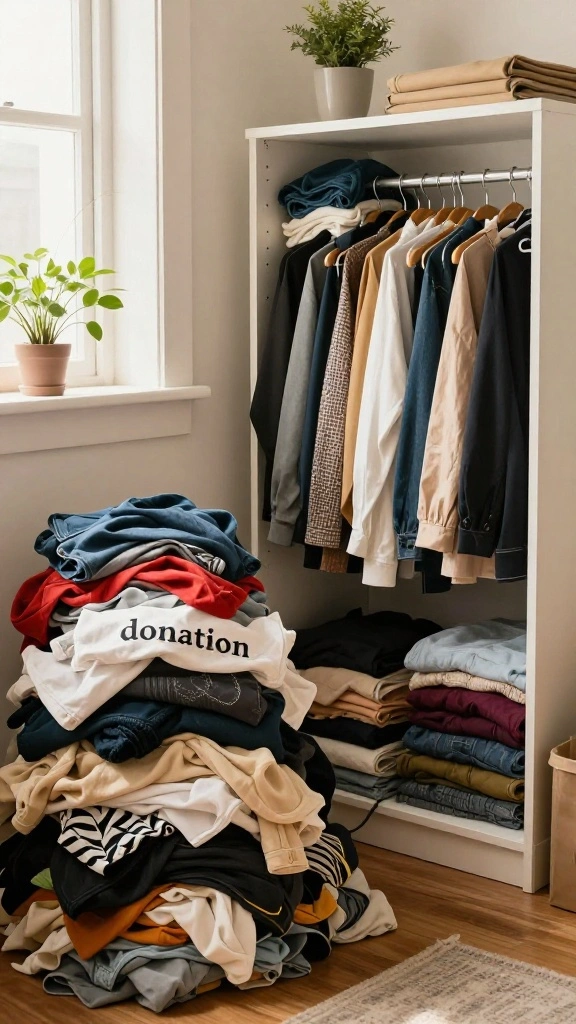 13 Storage Room for Clothes Ideas for a Tidy Organized Wardrobe Space - 13. Regularly Declutter and Reassess 1