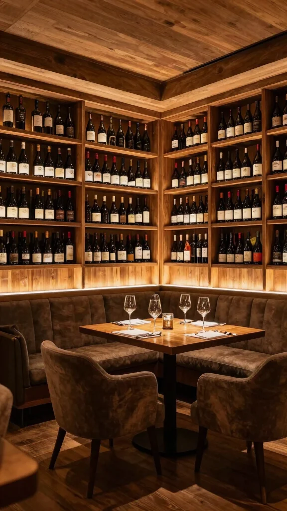 14 Basement Bar Concepts for an Entertainer's Dream Lower Level - 8. Classic Wine Bar Retreat 1