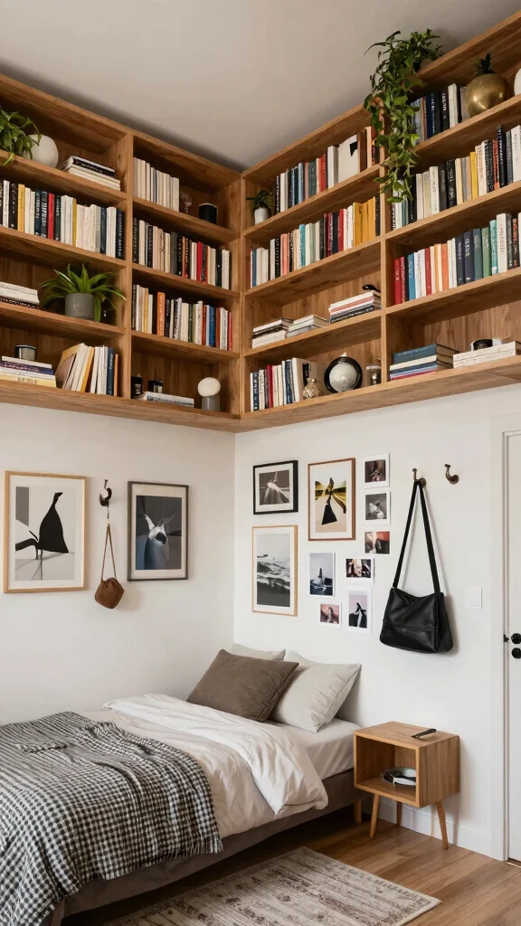 14 Basement Bedroom Ideas for a Cozy Comfortable Lower Level Sleep Space - 6. Utilize Vertical Space 1