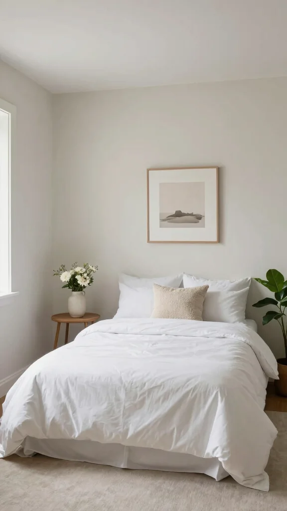 14 Basement Bedroom Ideas for a Cozy Comfortable Lower Level Sleep Space - 7. Choose Minimalist Decor 1