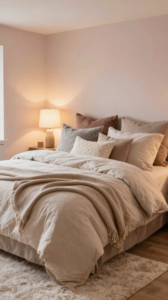 14 Basement Bedroom Ideas for a Cozy Comfortable Lower Level Sleep Space - 8. Incorporate Comfort with Layered Bedding 1