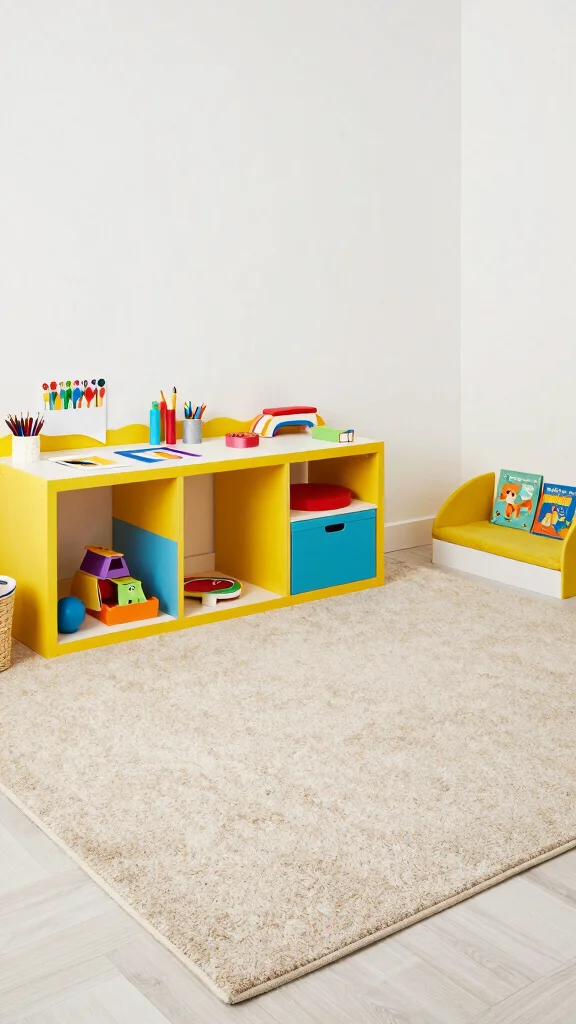 14 Basement Design Ideas From Cozy to Luxurious - 11. Playful Kids' Zone 1