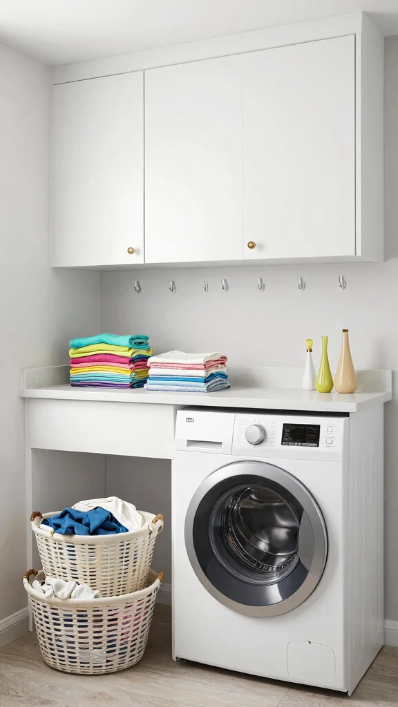 14 Basement Design Ideas From Cozy to Luxurious - 9. Functional Laundry Room 1