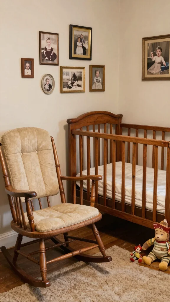 14 Nursery Furniture Ideas for a Functional Beautiful Baby Room - 10. Vintage Finds 1