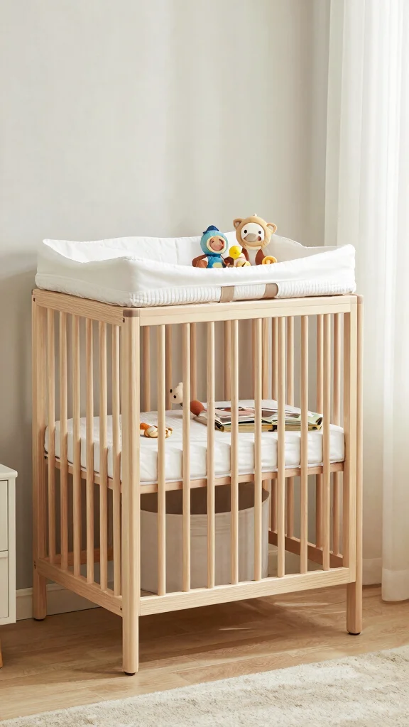 14 Nursery Furniture Ideas for a Functional Beautiful Baby Room - 4. Multi-Functional Furniture 1