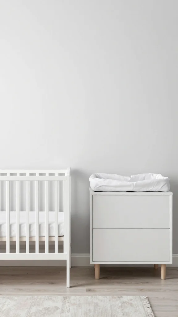 14 Nursery Furniture Ideas for a Functional Beautiful Baby Room - 9. Minimalist Designs 1